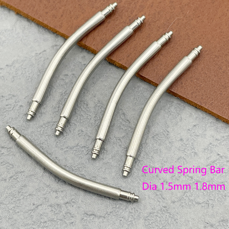 Curved Spring Bar - Pernos de unión para correa de