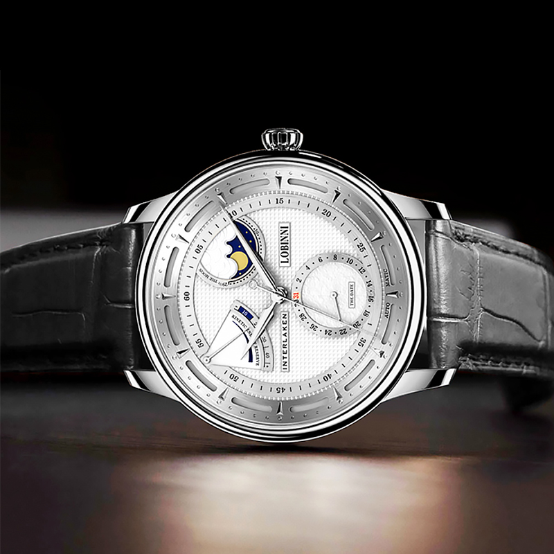 Reloj Lobinni Moon Phase Seagu - Omega Watch Constellation reseña y precio