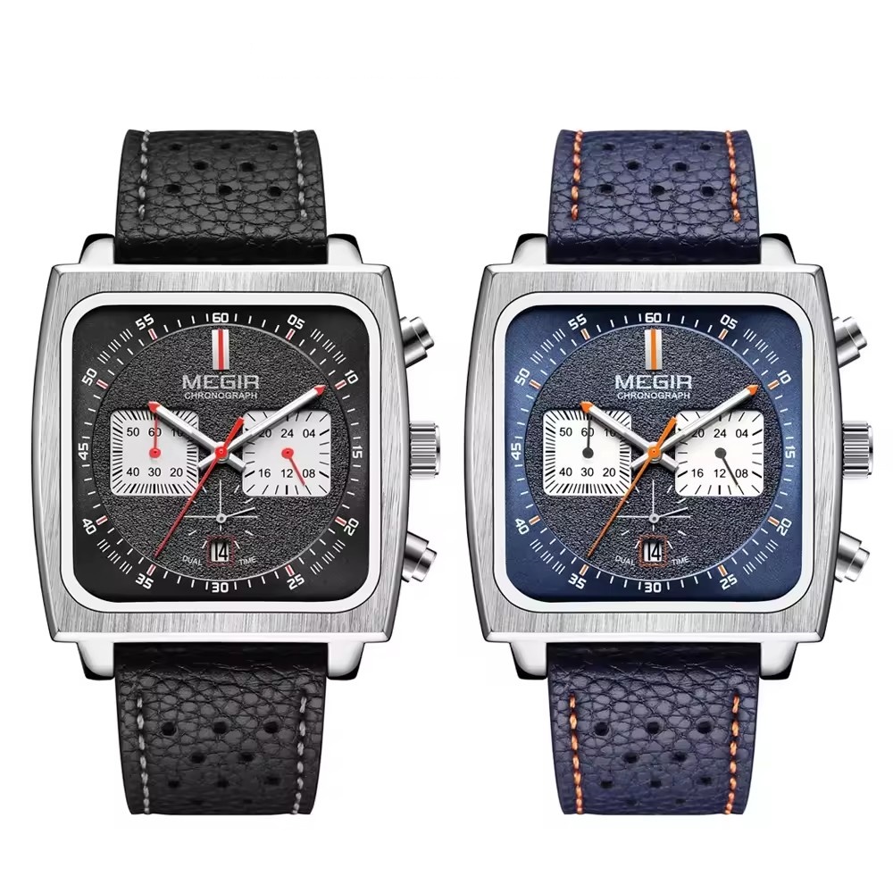 MEGIR 2182 cronógrafo deportiv - Omega Watch Constellation reseña y precio