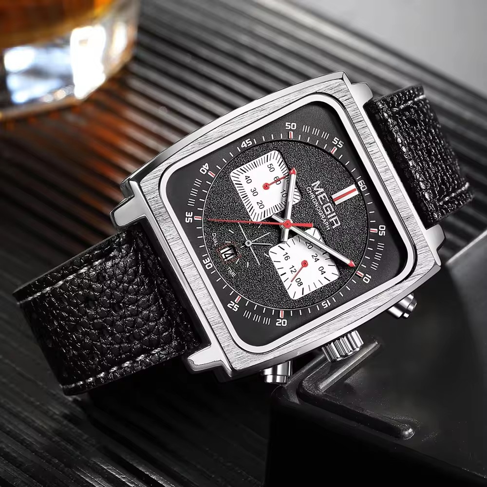 MEGIR 2182 cronógrafo deportiv - Omega Watch Constellation reseña y precio