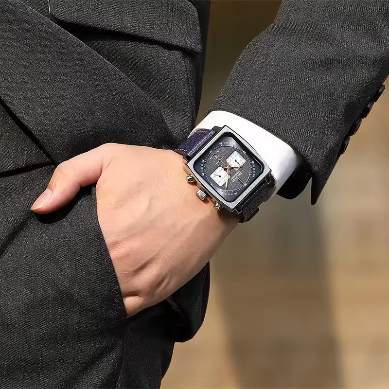 MEGIR 2182 cronógrafo deportiv - Omega Watch Constellation reseña y precio