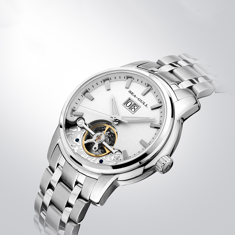 Reloj mecánico Seagull Flywhee - Omega Watch Constellation reseña y precio