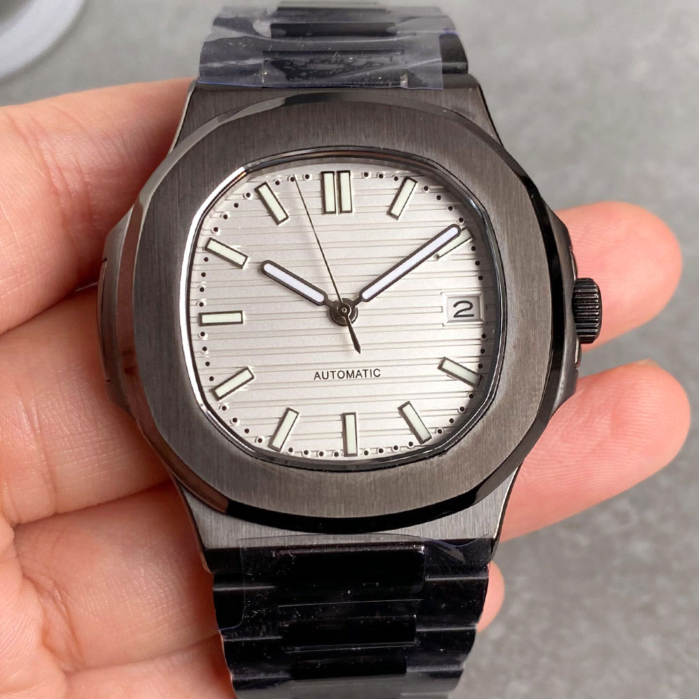 Reloj Automático Negro PVD par - Patek Philippe Watch Nautilus reseña y precio
